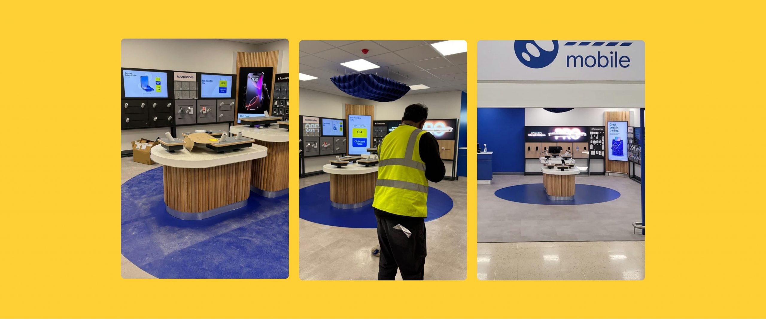 Professional post construction cleaning before client handover